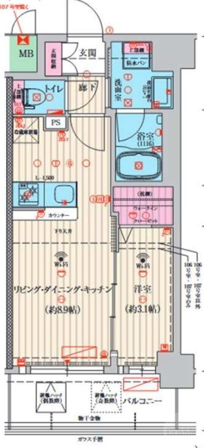 間取図
