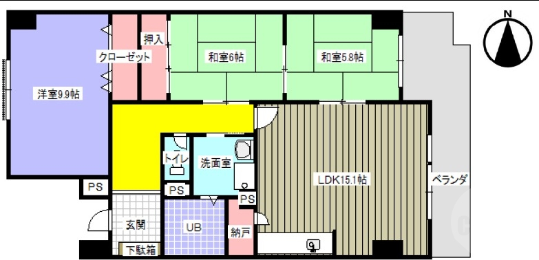 間取図