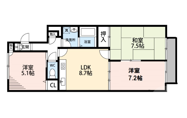 間取図