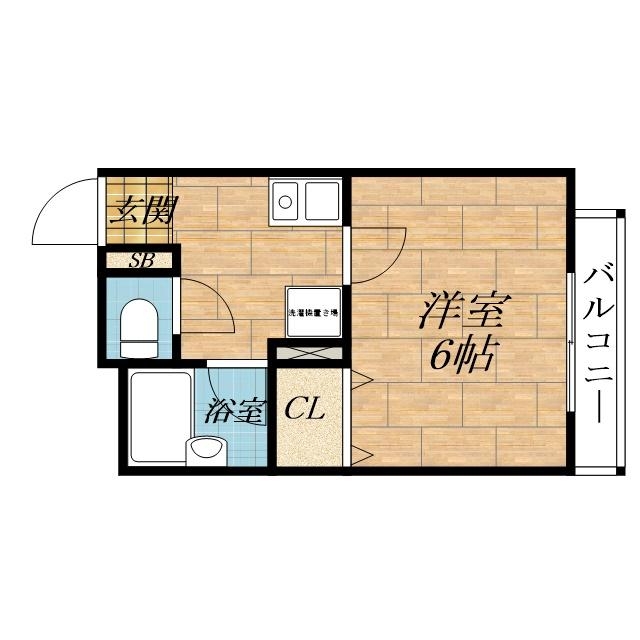 最寄り駅から徒歩約７分