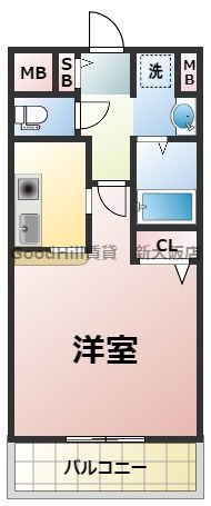 10階の間取り図