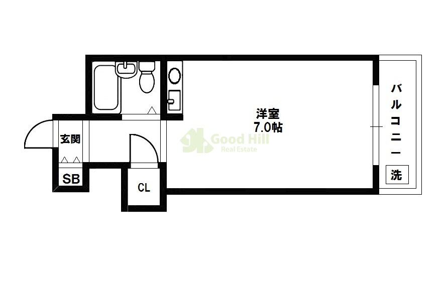 3階の間取り図