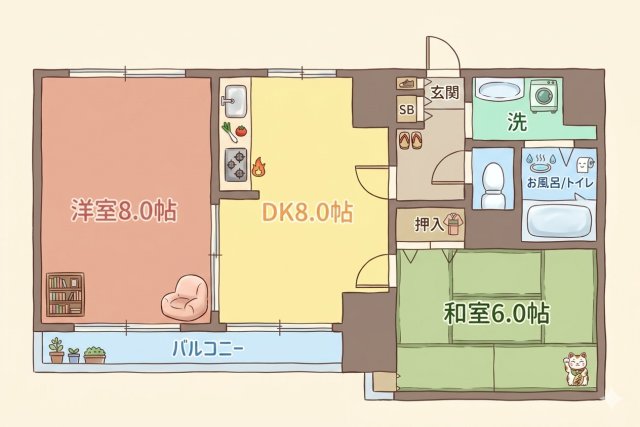 3階の間取り図