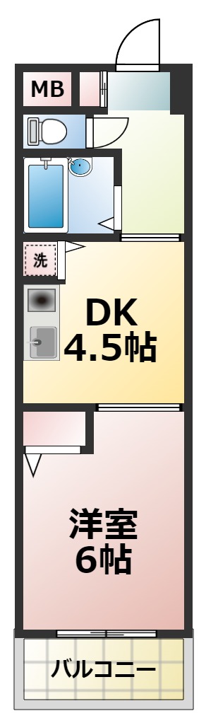 3階の間取り図