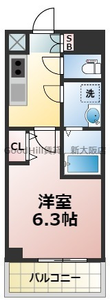10階の間取り図