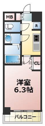5階の間取り図