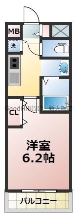 7階の間取り図
