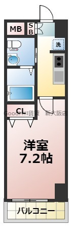 9階の間取り図