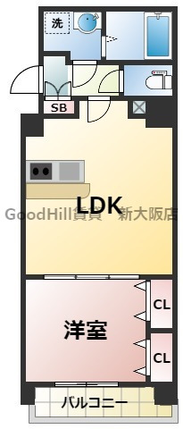 12階の間取り図