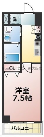 9階の間取り図