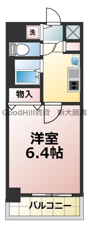 11階の間取り図