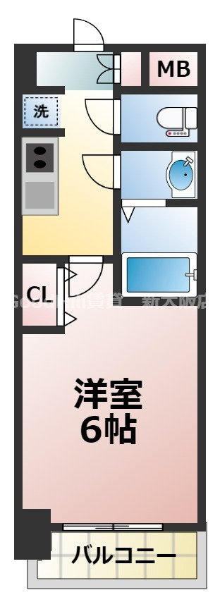 3階の間取り図