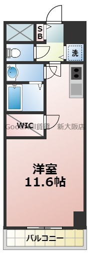 4階の間取り図