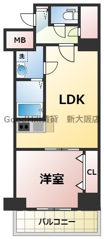 17階の間取り図