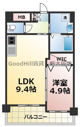 3階の間取り図