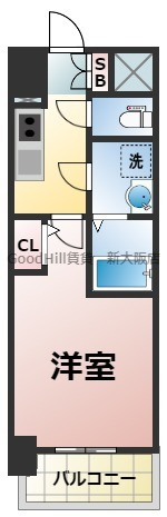 5階の間取り図