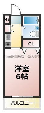 7階の間取り図