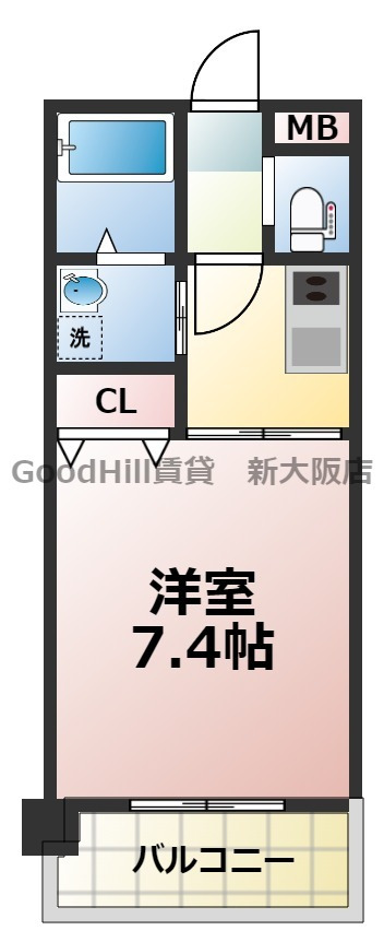 レジディア新大阪Ⅱ