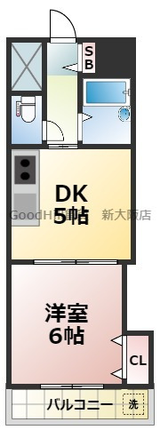 5階の間取り図