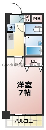 9階の間取り図