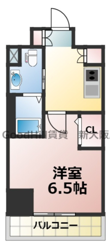 13階の間取り図