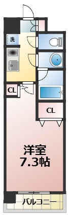 3階の間取り図