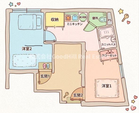 5階の間取り図