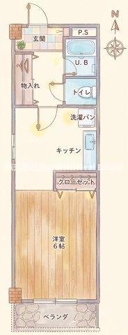 3階の間取り図