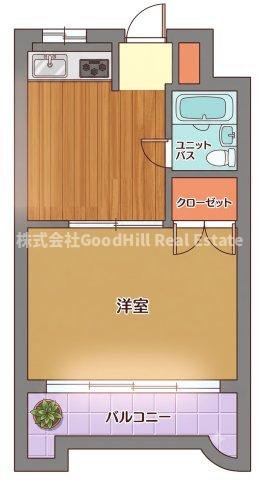 8階の間取り図