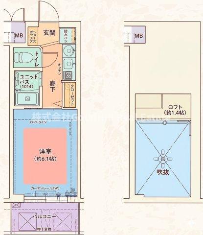 9階の間取り図