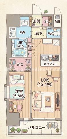 スプランディッド新大阪6