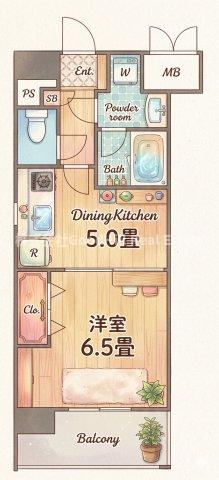3階の間取り図