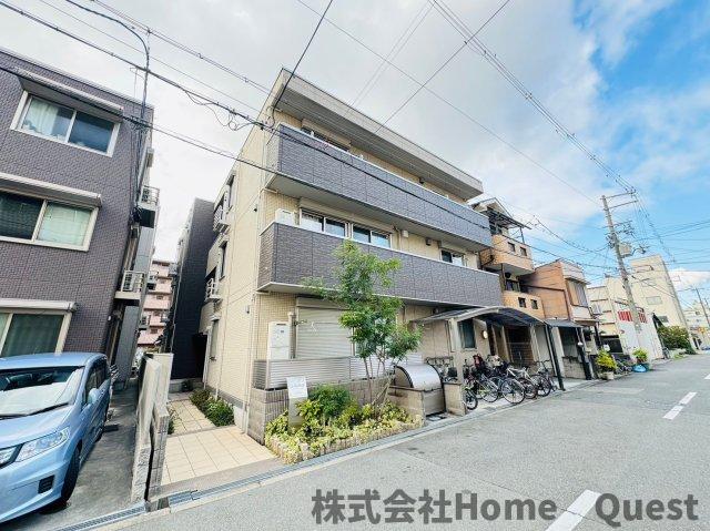 大阪市平野区平野西３丁目の賃貸アパートの外観