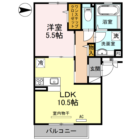 3階の間取り図