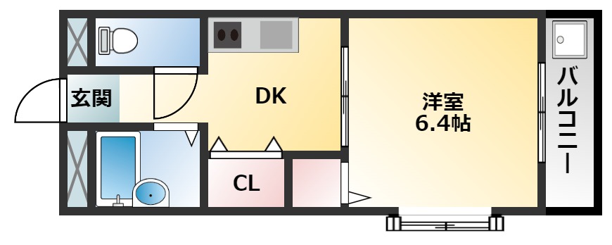5階の間取り図