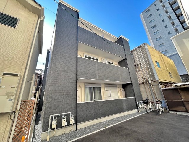 大阪市平野区平野本町３丁目の賃貸アパートの外観