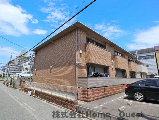 大阪市平野区瓜破東３丁目の賃貸アパートの外観