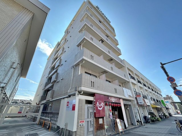 大阪市平野区流町３丁目の賃貸マンションの外観