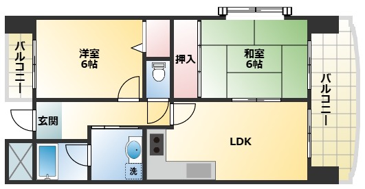 3階の間取り図