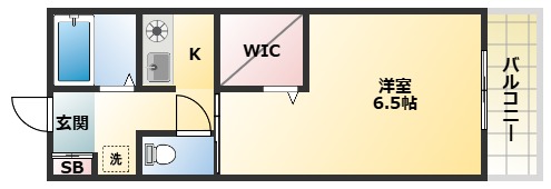 3階の間取り図