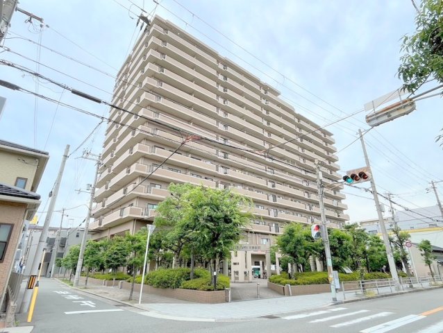 大阪市平野区平野元町の賃貸マンションの外観