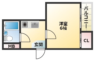 4階の間取り図