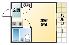 1階の間取り図