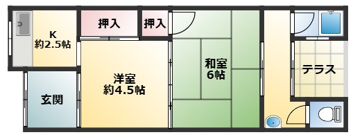 1階の間取り図