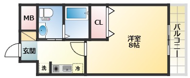 3階の間取り図