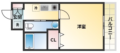 8階の間取り図