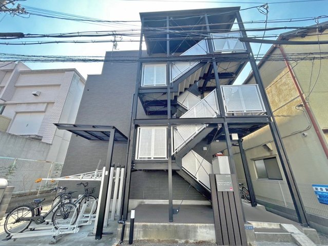 大阪市東住吉区矢田２丁目の賃貸マンションの外観
