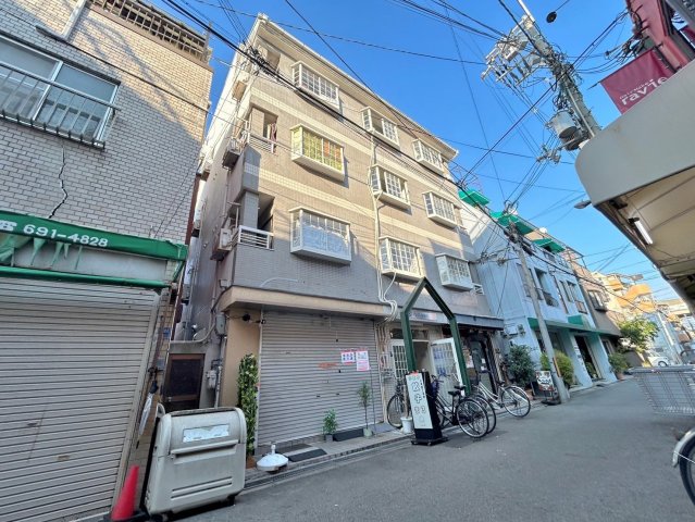 大阪市東住吉区駒川４丁目の賃貸マンションの外観