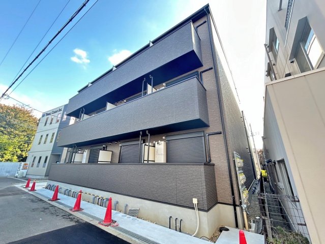 大阪市東住吉区照ケ丘矢田４丁目の賃貸アパートの外観