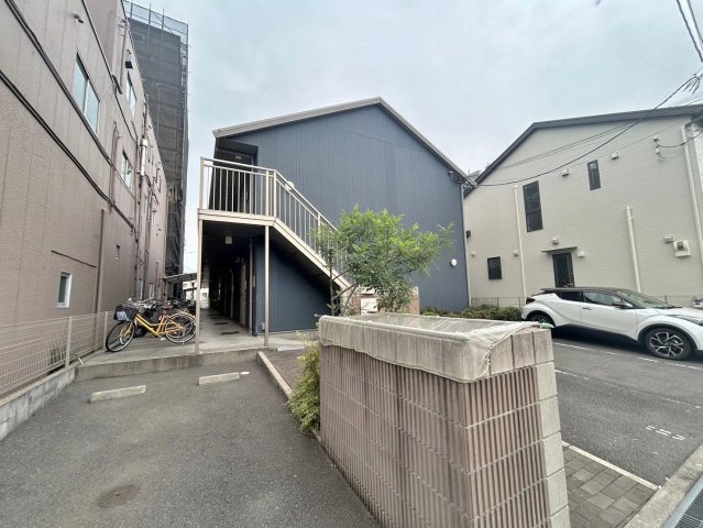 大阪市平野区加美北２丁目の賃貸アパートの外観